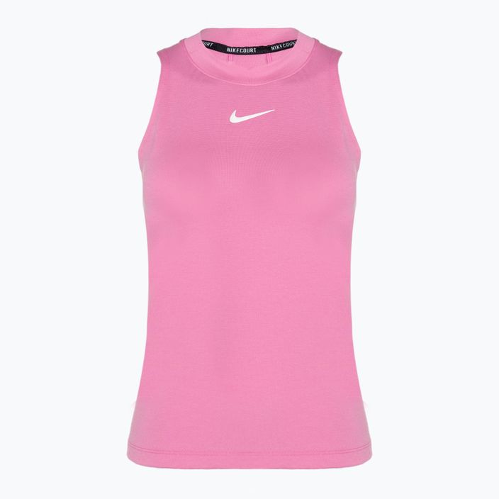 Dámske tenisové tielko Nike Court Dri-Fit Advantage Tank playful pink/white