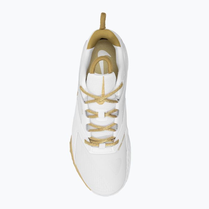 Volejbalová obuv Nike Zoom Hyperace 3 white/mtlc gold-photon dust 5