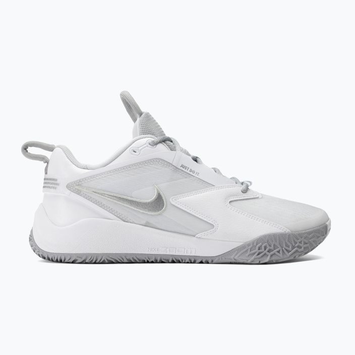 Volejbalová obuv Nike Zoom Hyperace 3 photon dust/mtlc silver-white 2