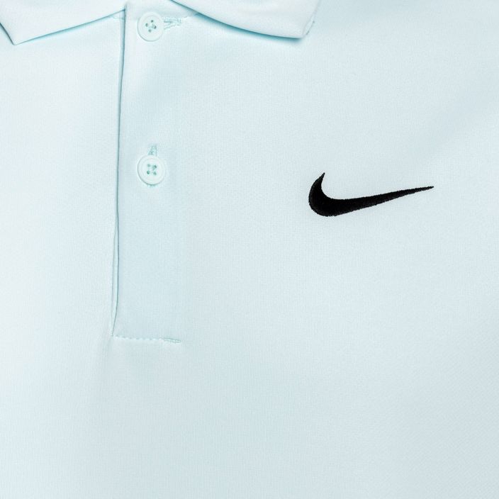 Pánske tričko Nike Court Dri-Fit Polo Solid glacier blue/black 3