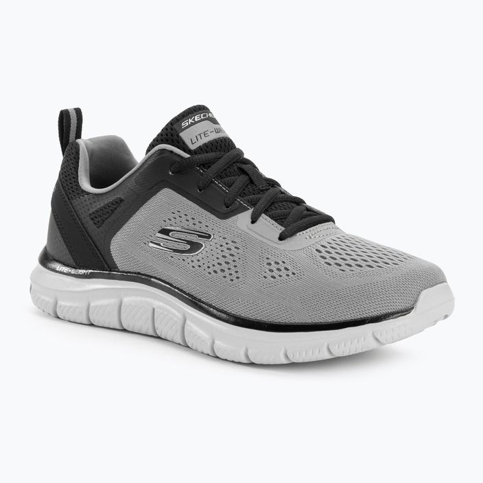 SKECHERS Track Broader pánska tréningová obuv sivá/čierna