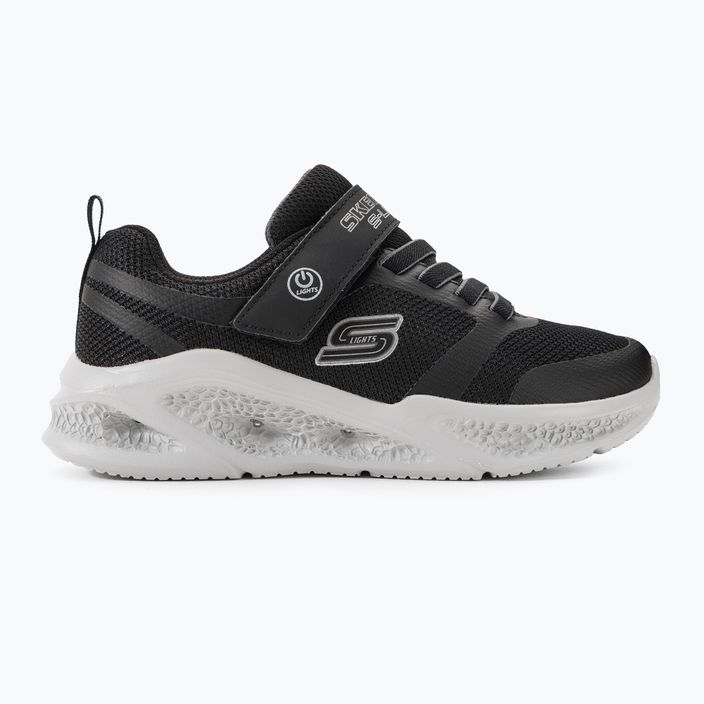 SKECHERS detská tréningová obuv Skechers Meteor-Lights black/grey 2