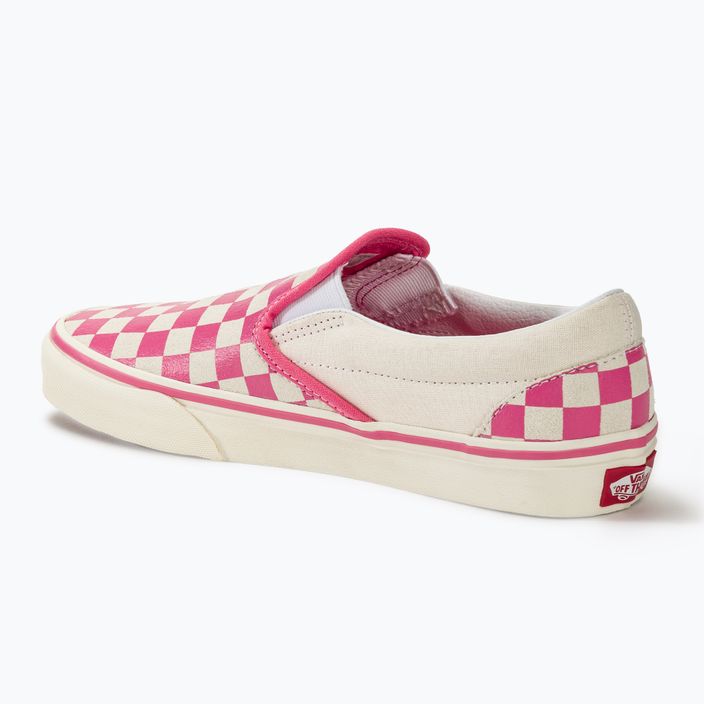 Tenisky Vans Classic Slip-On pink/true white 3