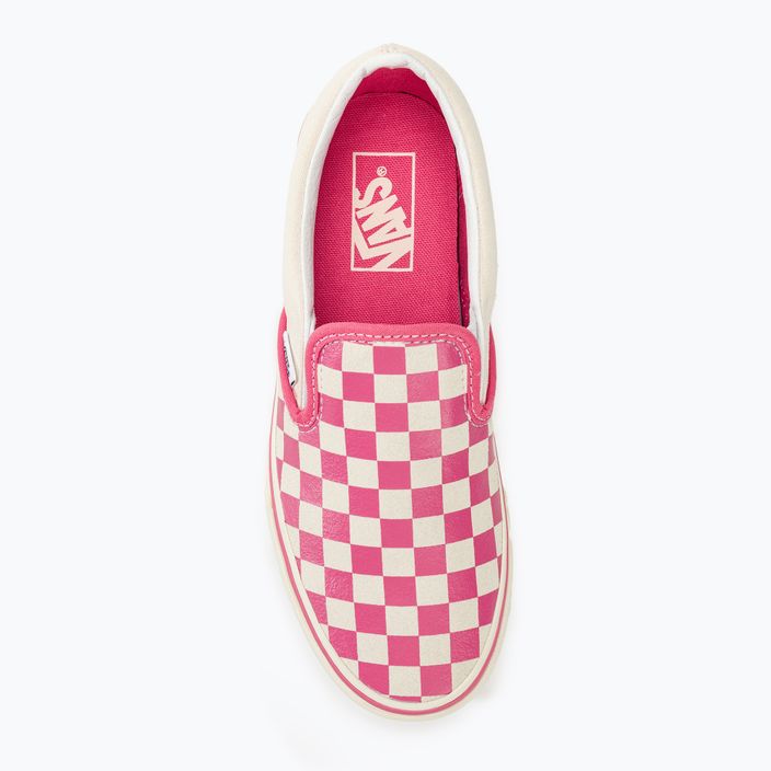 Tenisky Vans Classic Slip-On pink/true white 5