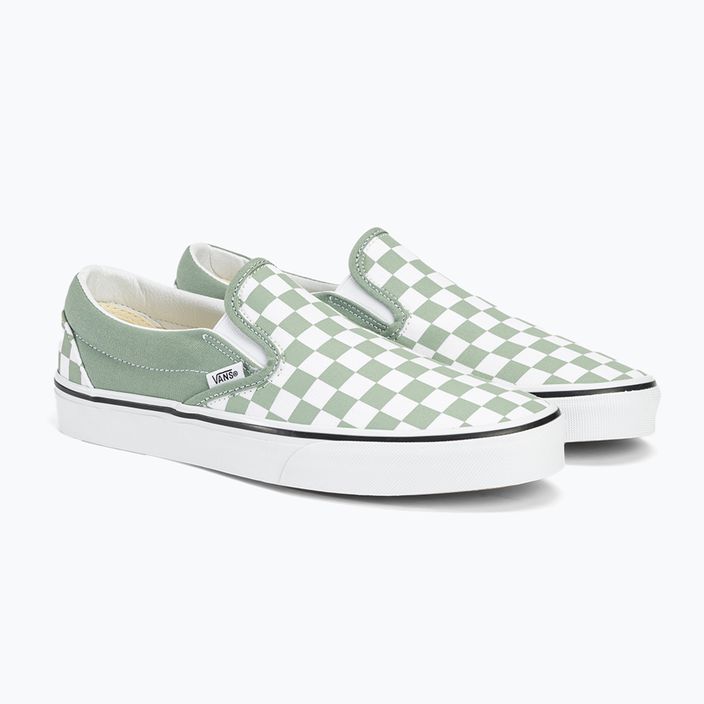 Tenisky Vans Classic Slip-On Obuv iceberg green 4