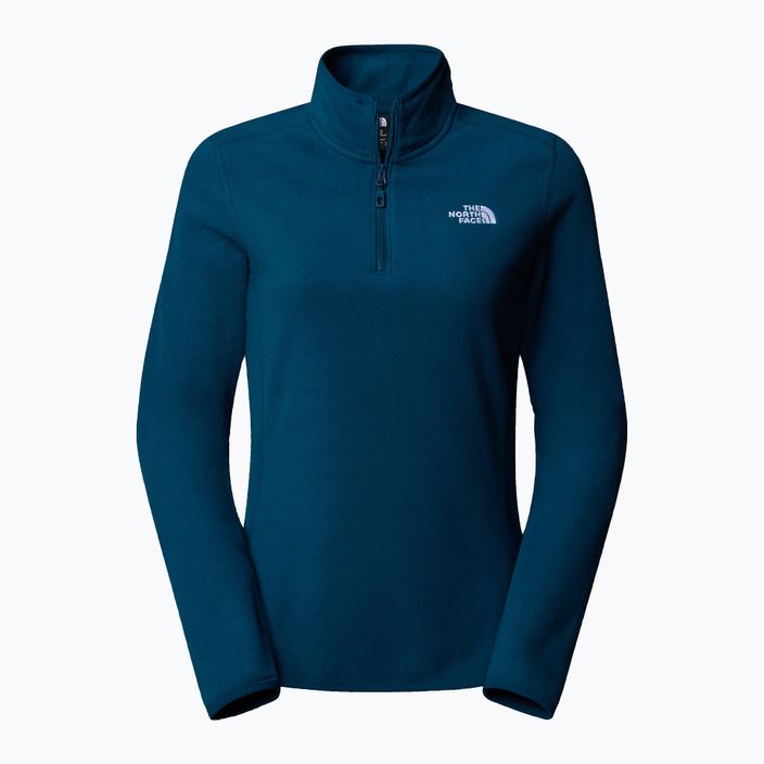 Dámska mikina The North Face 100 Glacier 1/4 Zip midnight petrol 4