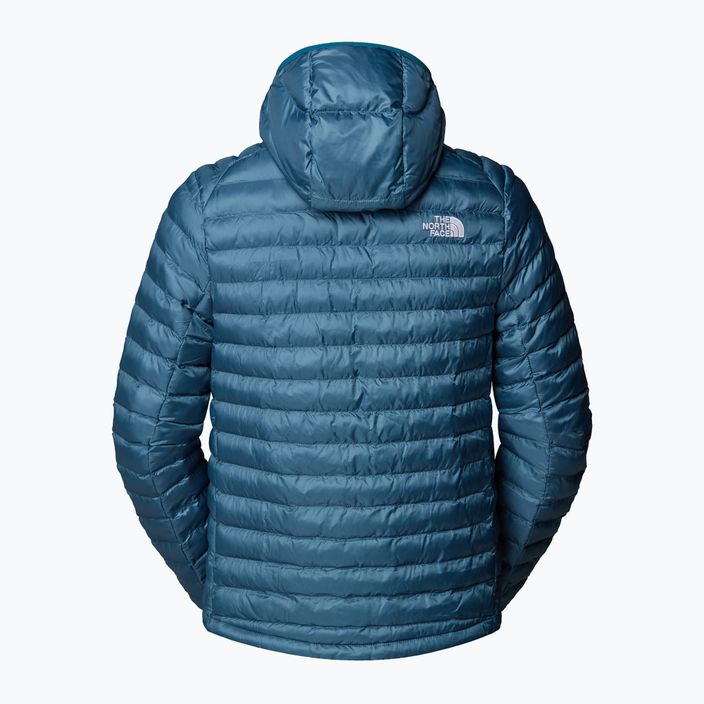 Pánska páperová bunda The North Face Huila Synthetic Hoodie mallard blue 2