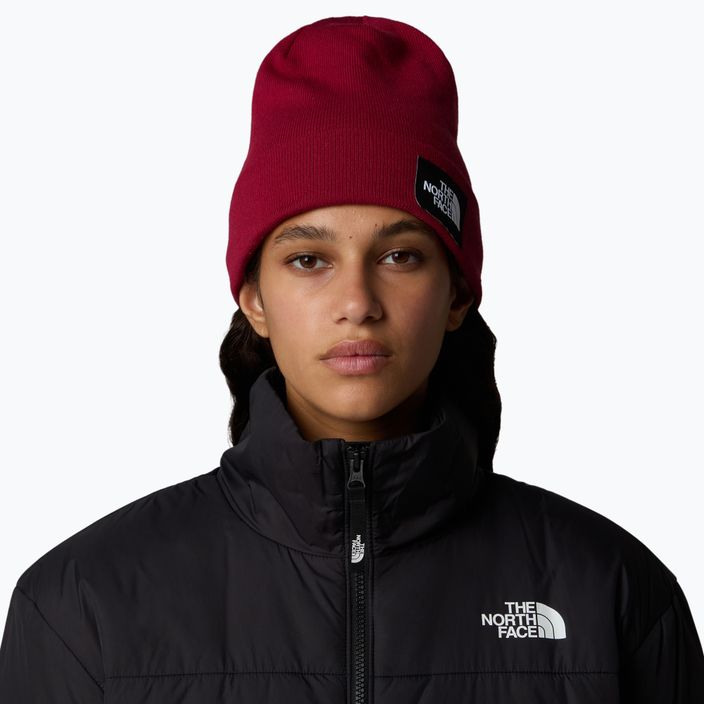 Zimná čiapka The North Face Dock Worker Recycled beetroot 4