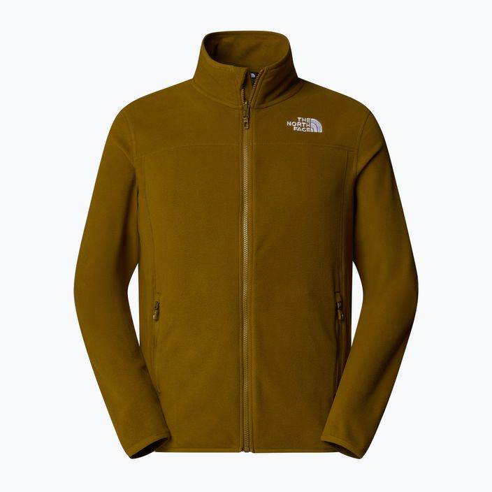 Pánska mikina The North Face 100 Glacier Full Zip moss green