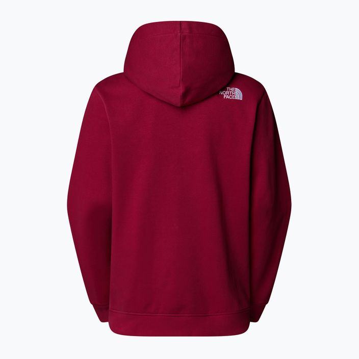 Dámska mikina The North Face Drew Peak Pullover Hoodie beetroot 5