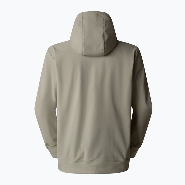 Pánska mikina The North Face Tekno Logo Hoodie clay grey 5