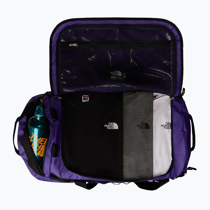 Cestovná taška The North Face Base Camp Duffel L 95 l peak purple/black 4