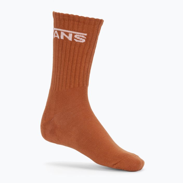 Pánske ponožky Vans Classic Crew 3 páry brown sugar 2