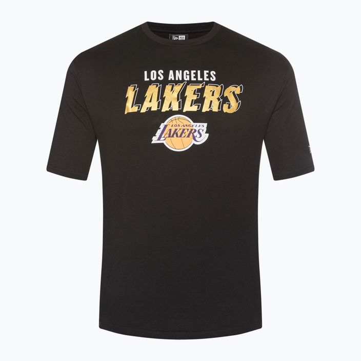 Pánske tričko New Era Team Script OS Tee Los Angeles Lakers black 6