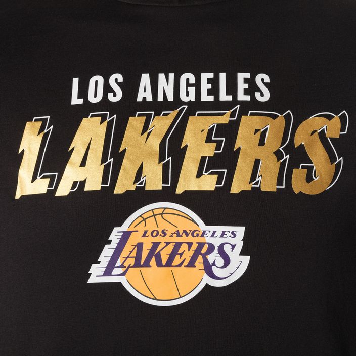 Pánske tričko New Era Team Script OS Tee Los Angeles Lakers black 8