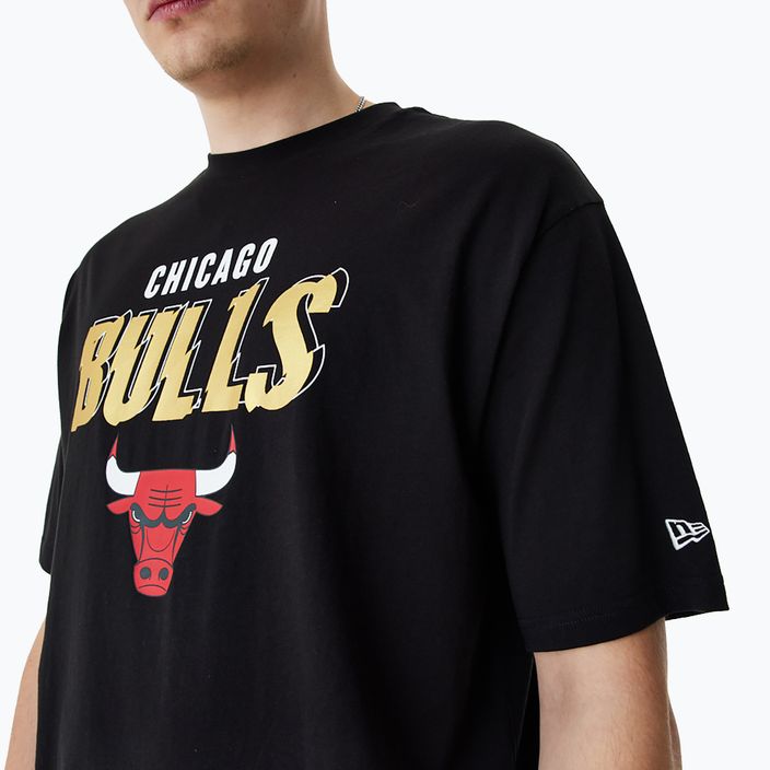 Pánske tričko New Era Team Script OS Tee Chicago Bulls black 5