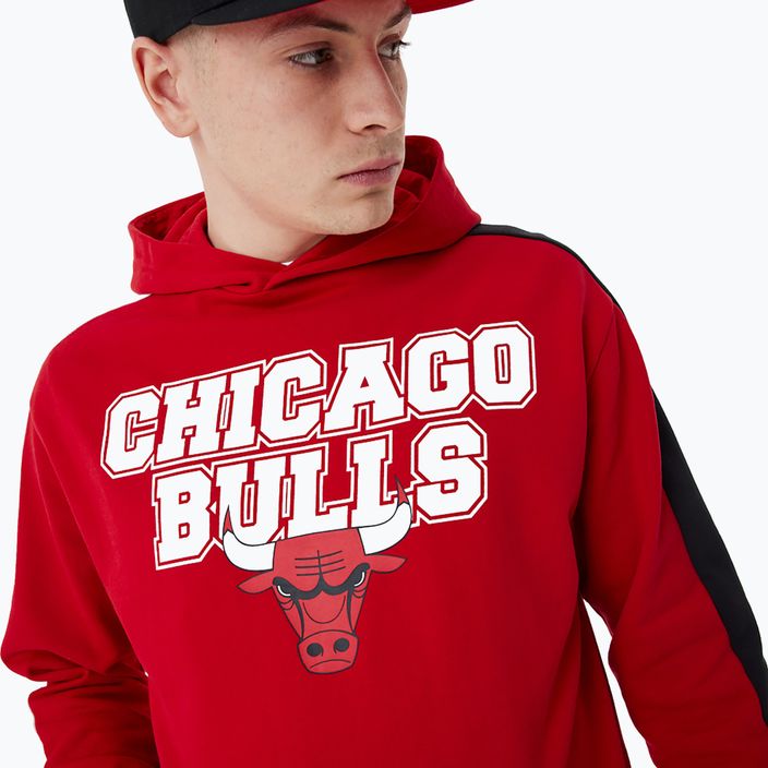 Pánska mikina New Era NBA Large Graphic OS Hoody Chicago Bulls red 4