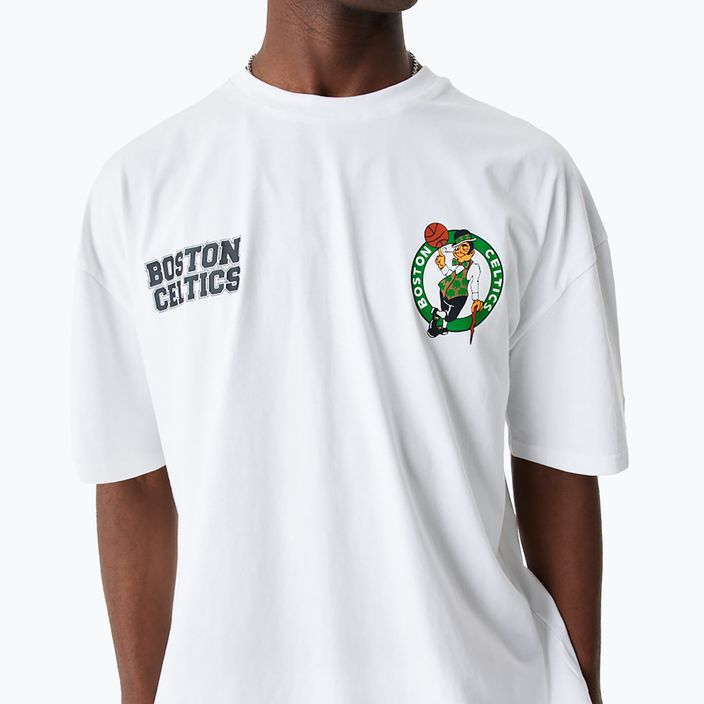 Pánske tričko New Era NBA Large Graphic BP OS Tee Boston Celtics white 4