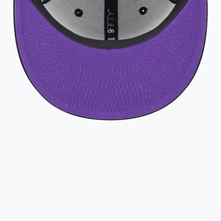 Šiltovka New Era Split Logo 9Fifty Los Angeles Lakers čierna 5