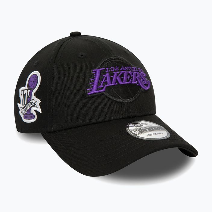 Pánska šiltovka New Era 9Forty Los Angeles Lakers Šiltovka čierna 3