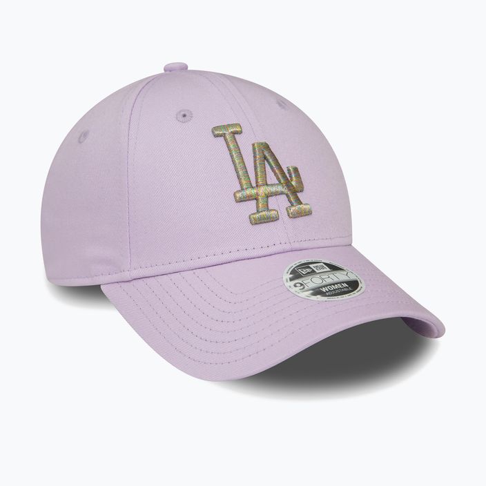 Dámska šiltovka New Era Metallic Logo 9Forty Los Angeles Dodgers pastelovo fialová 3