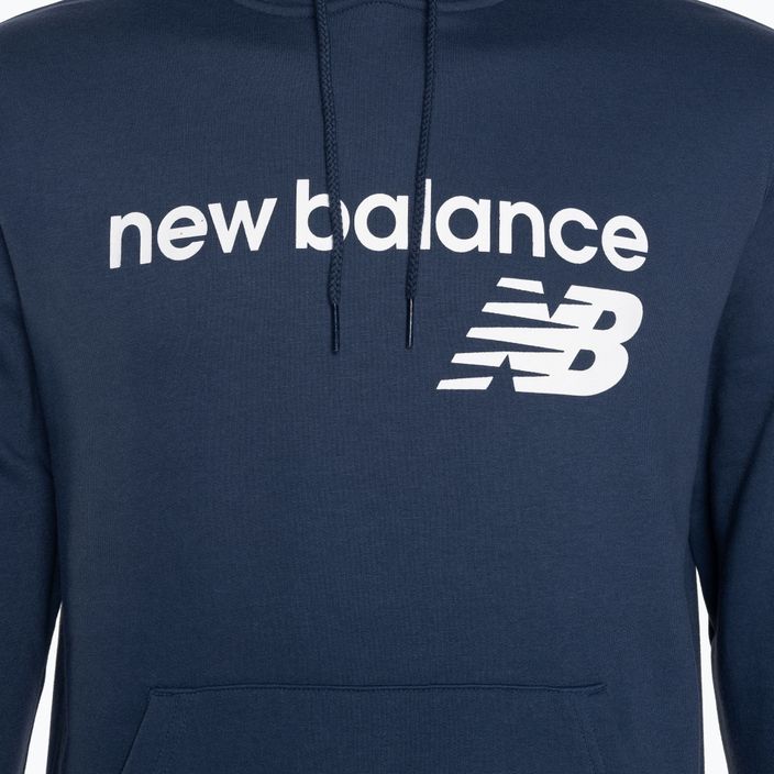 Pánska mikina New Balance Core Fleece Hoodie nb navy 6