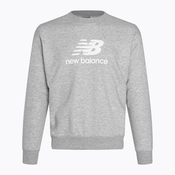 Pánska športová mikina New Balance Stacked Logo French Terry Crew 3