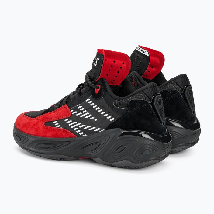New Balance Fresh Foam BB v2 black/red basketbalové topánky 3