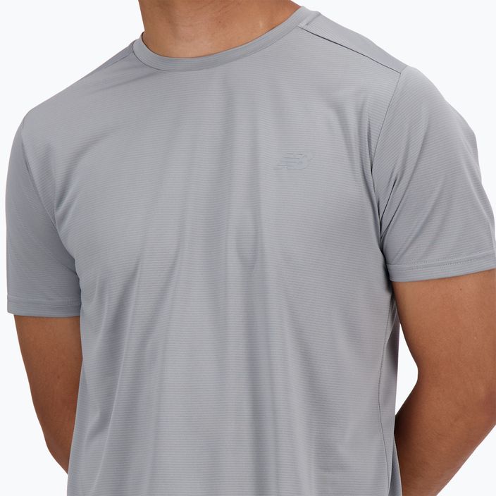 Pánske tričko New Balance Run grey 4