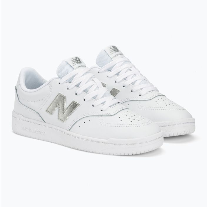 Dámske topánky New Balance BBW80 white/silver 4