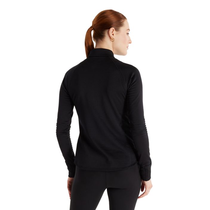 Dámske bežecké tričko s dlhým rukávom New Balance Athletics Heat Grid 1/2 Zip black 3