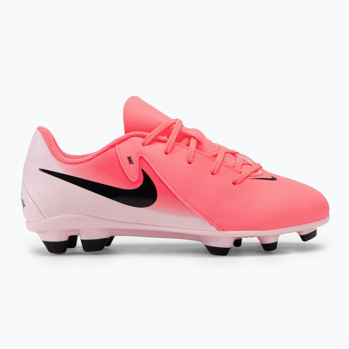 Detské kopačky Nike Phantom GX II Club FG/MG Junior sunset pulse/black 2