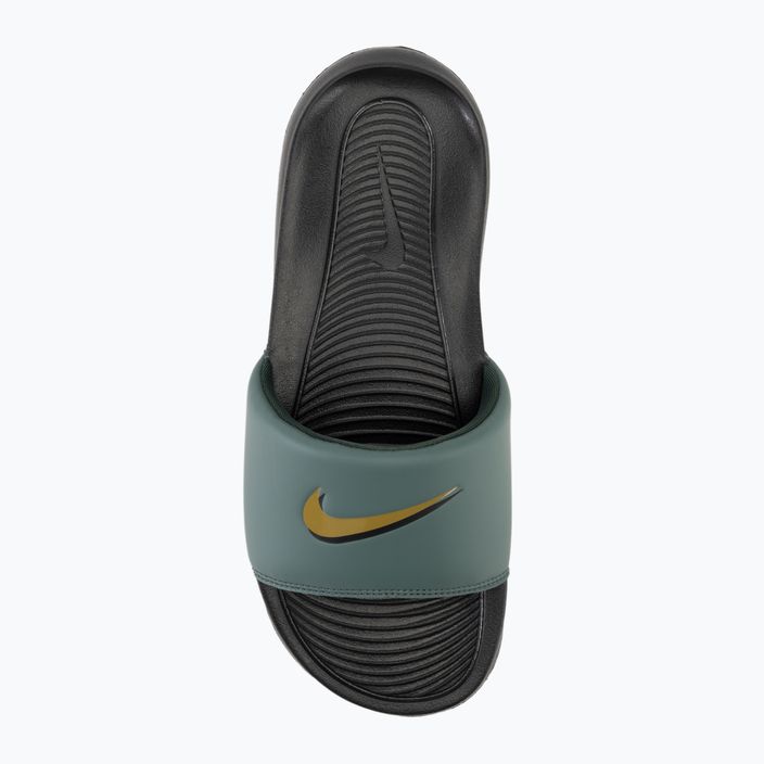 Pánske nazúvaky Nike Victori One Slide black/vintage green/bronzine 5