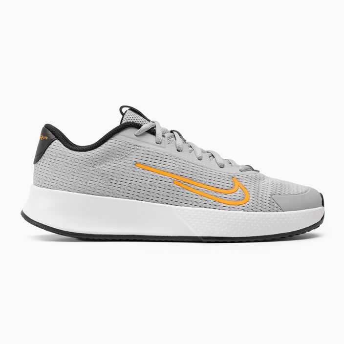 Pánska tenisová obuv Nike Court Vapor Lite 2 Clay wolf grey/laser brange/black 2