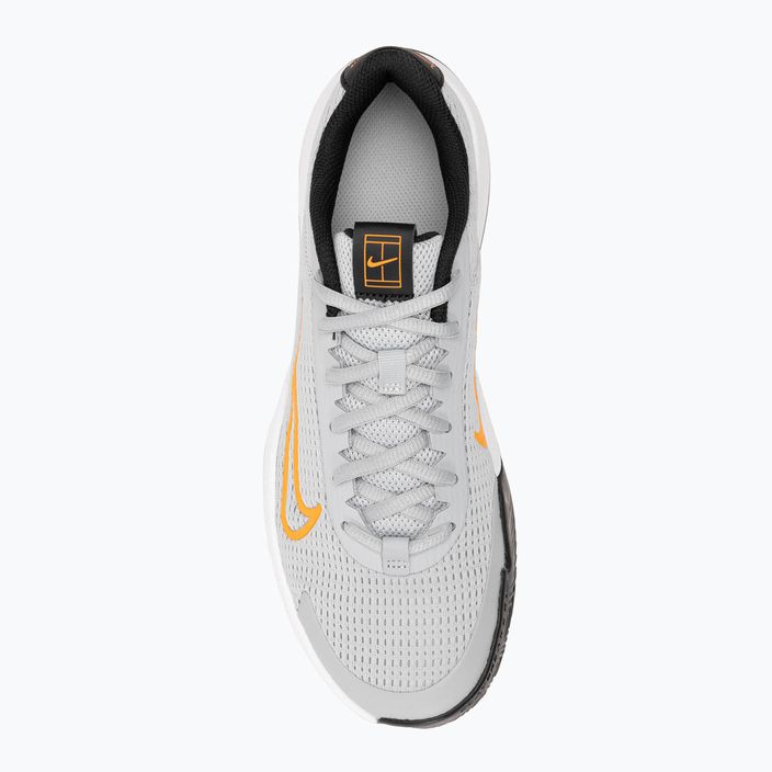 Pánska tenisová obuv Nike Court Vapor Lite 2 Clay wolf grey/laser brange/black 5