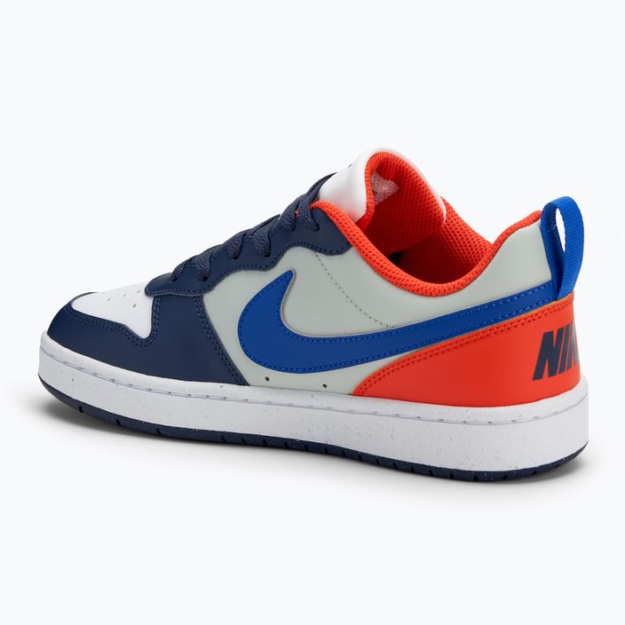 Topánky Nike Court Borough Low Recraft midnight navy/hyper royal/team orange 3