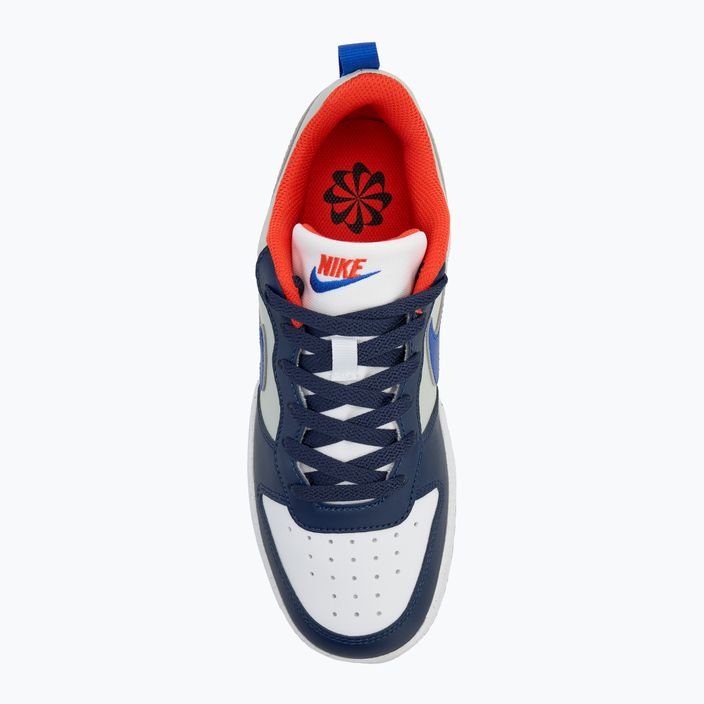 Topánky Nike Court Borough Low Recraft midnight navy/hyper royal/team orange 5