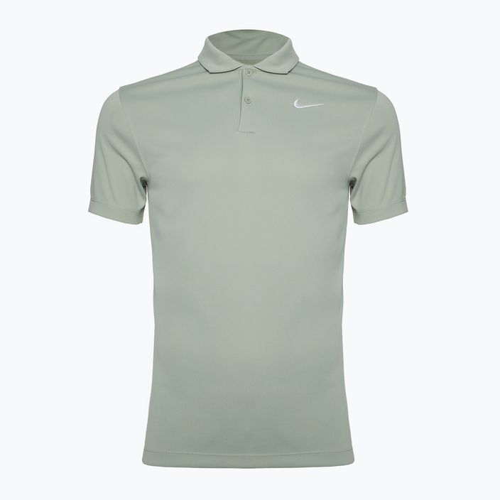 Pánske tenisové tričko Nike Court Dri-Fit Polo Solid jade horizon/white