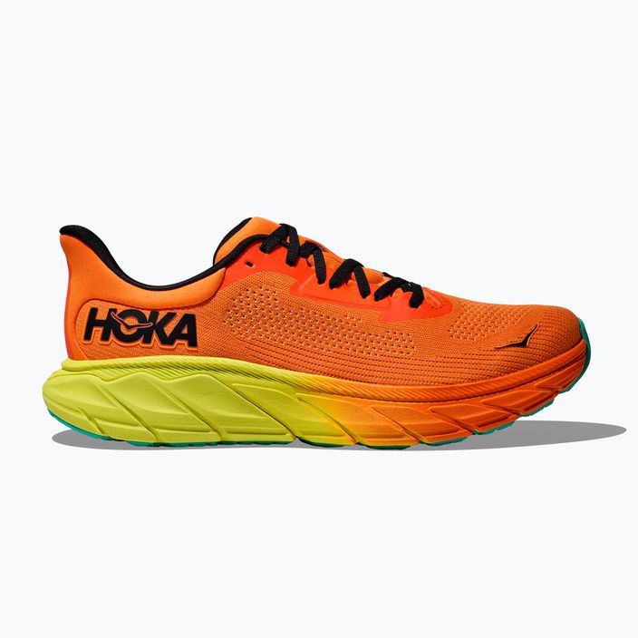 Pánska bežecká obuv HOKA Arahi 7 electric tangerine/black 2