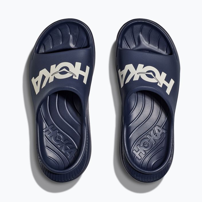 Šľapky HOKA Ora Athletic Slide varsity navy/white 8