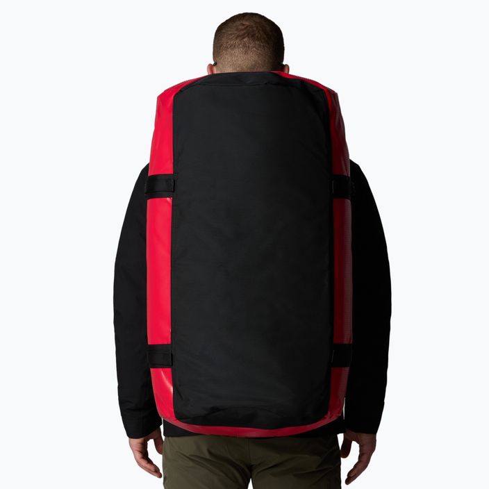 Cestovná taška The North Face Base Camp Duffel L 95 l red/black/npf 5