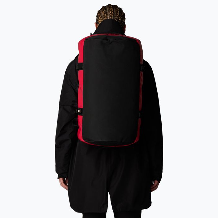 Cestovná taška The North Face Base Camp Duffel S 50 l red/black/npf 6