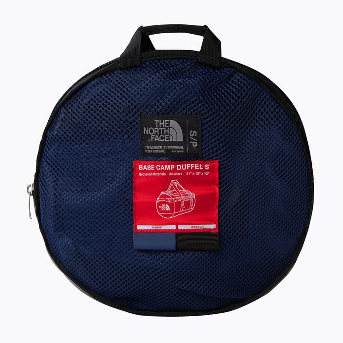 Cestovná taška The North Face Base Camp Duffel S 50 l summit navy/black/npf 3