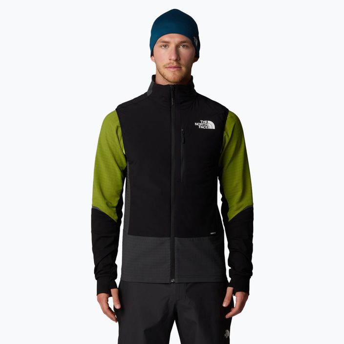 Pánske trekingové tričko bez rukávov The North Face Elixir Hybrid Ventrix NF0A87H44JK1 asphalt grey/black