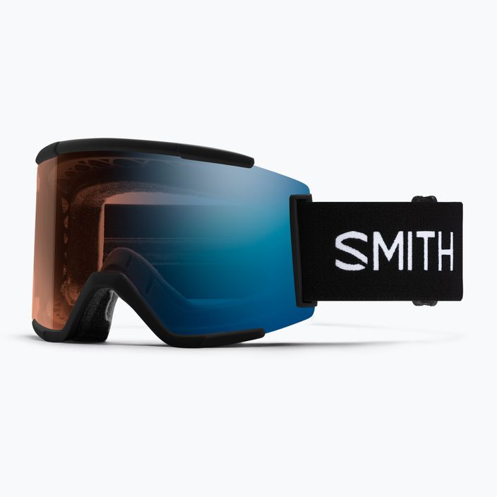 Lyžiarske okuliare Smith Squad XL black/chromapop pro photochromic blue mirror