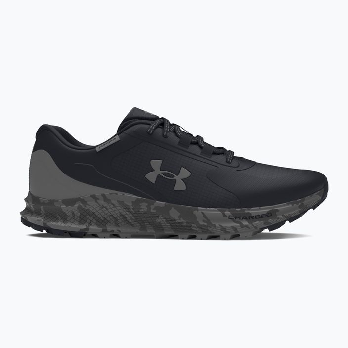 Pánska bežecká obuv Under Armour Charged Bandit Trail 3 black/castlerock/white 2