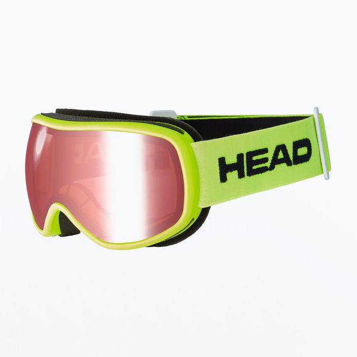 Detské lyžiarske okuliare HEAD Ninja žlté 395420 6