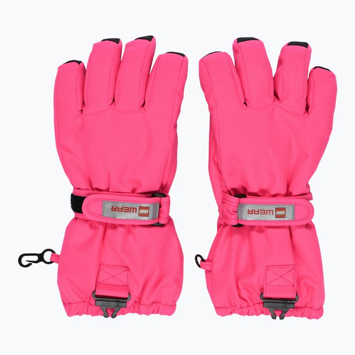 Detské lyžiarske rukavice LEGO Lwazun 705 pink 11010250 7