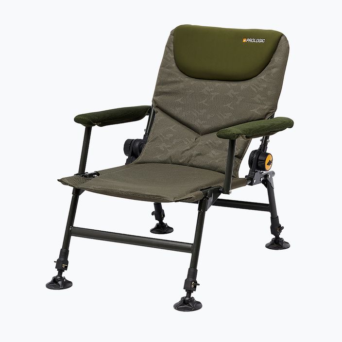 Kreslo Prologic Inspire Lite-Pro Recliner Chair s podrúčkami zelené 64160