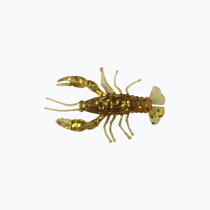 Gumová návnada Relax Crawfish 1 Standard 8 ks rootbeer-gold glitter CRF1-S